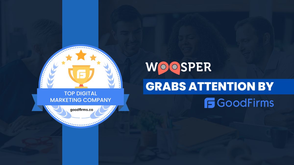 goodfirms announce woosper as best digital marketing company